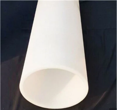 Elevata resistenza alle temperature tubo in vetro al quarzo traslucido manicotto in vetro al quarzo Tubi termici in vetro al quarzo bianco latte opaco