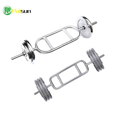Barra di presa di Barbell di alta qualità attrezzatura di palestra barra di sollevamento del peso Barbell Tricep Bar
