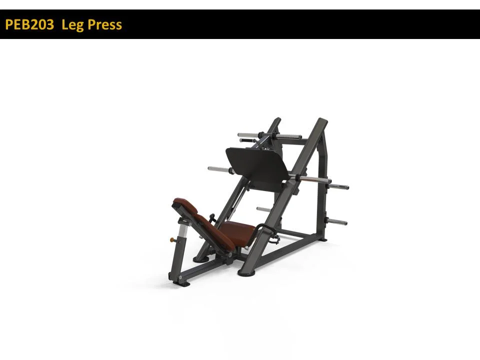 Commerical Strength Free Weight Plate-Loaded Linear Leg Press
