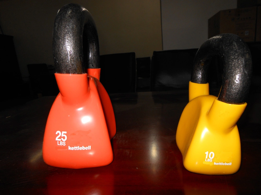 Weight Lifting PVC Coated Vunyl/Neoprene Kettlebell