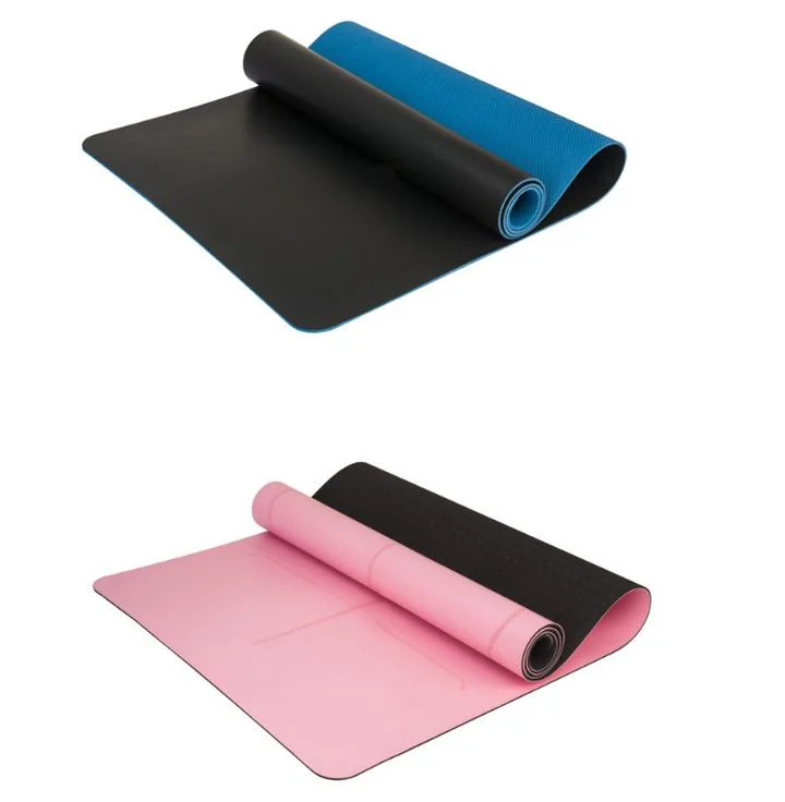 Widened and Thickened Dry and Wet Non-Slip PU+TPE Yoga Mat