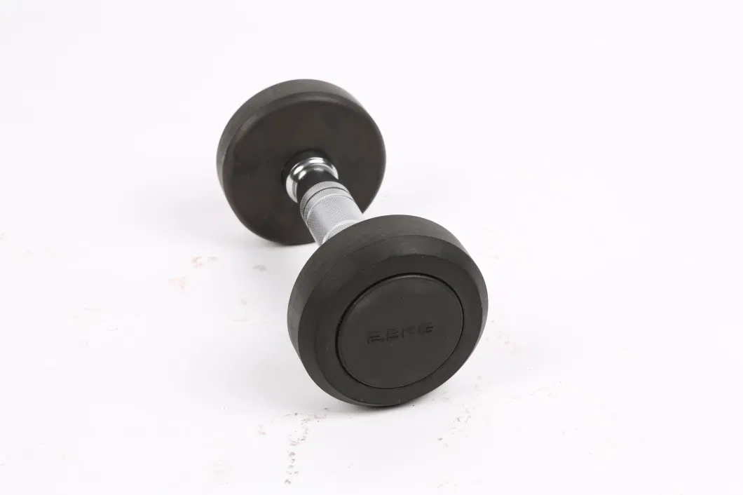 Rubber Coated Dumbbell for Home Gym Exercise Equipment