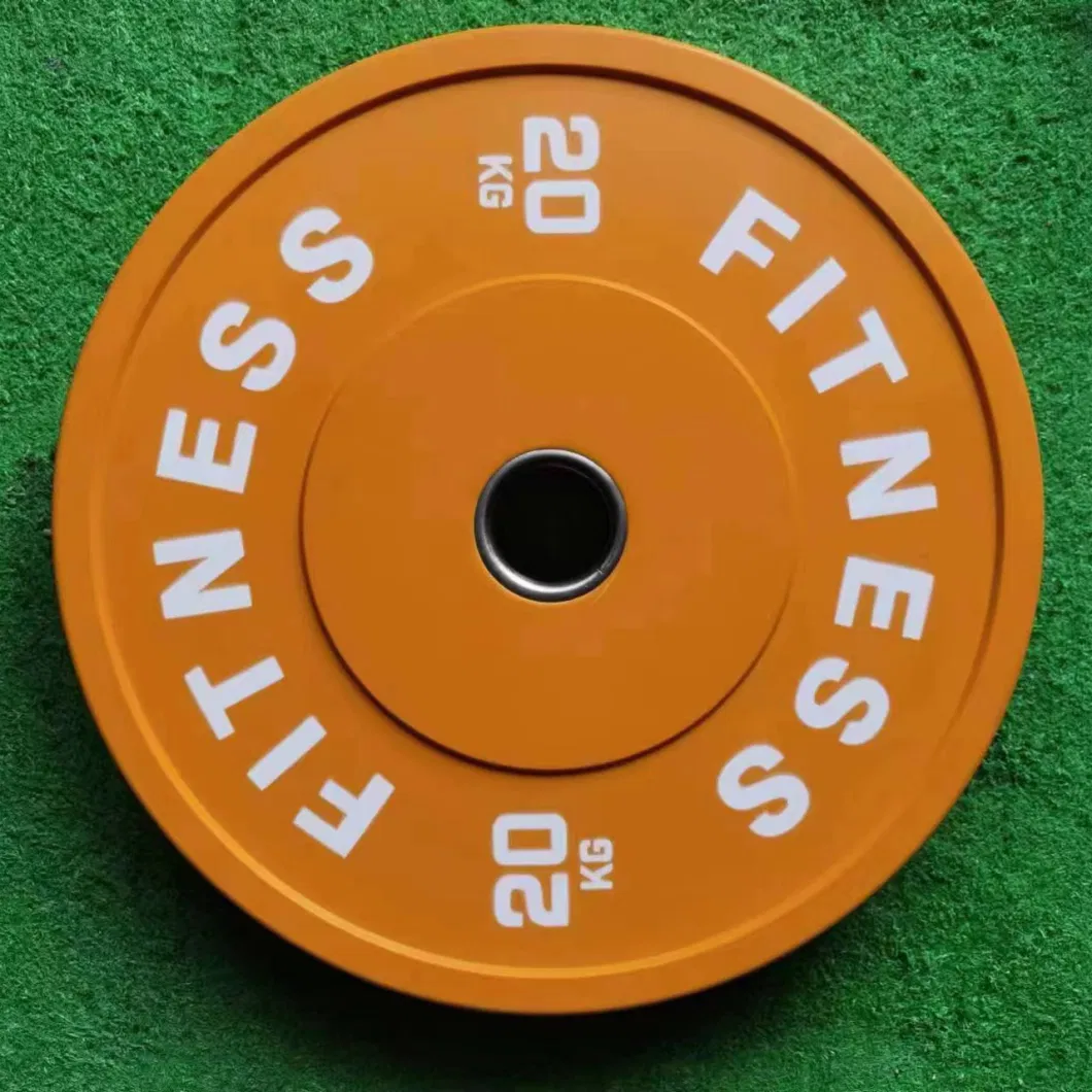 Bumper Plates Competitive Weight Plates, Bumper Weight Plates, Steel Insert, Strength Training