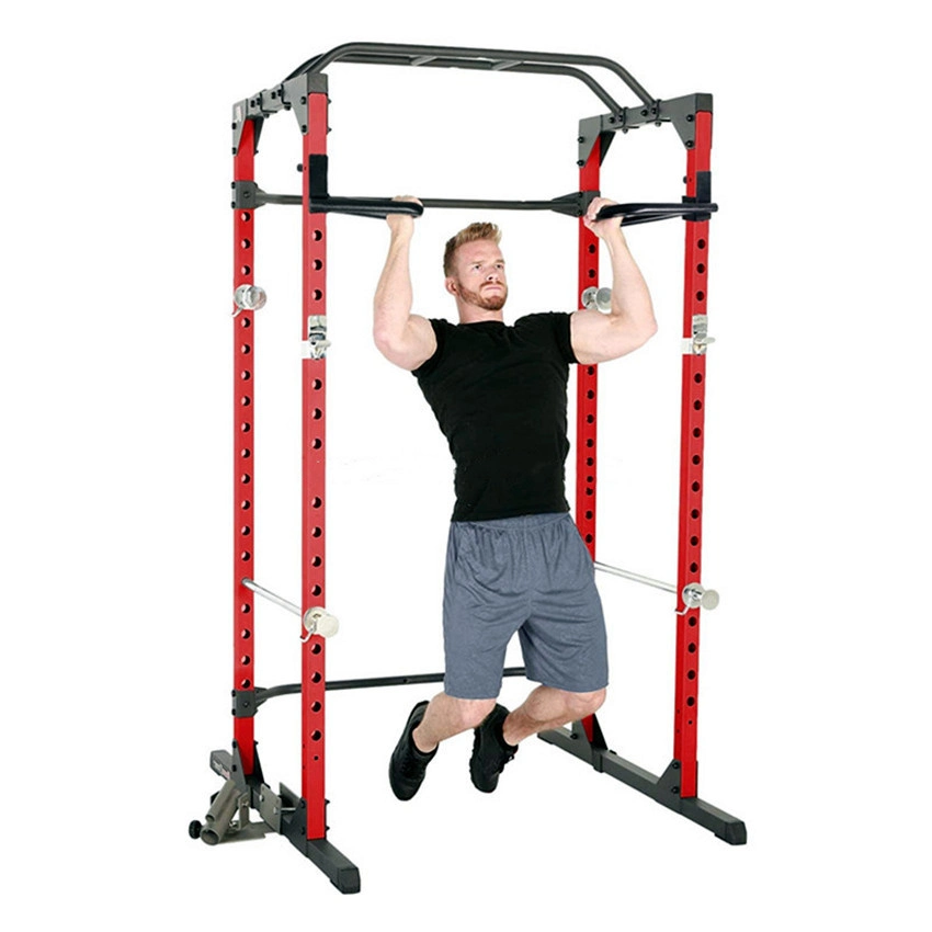 Multi-Function Power Cage Rack Attachments DIP Bars Attachments Barbell Rack Holders DIP Grip Handles for 2&quot; X 2&quot; Tube Power Cage