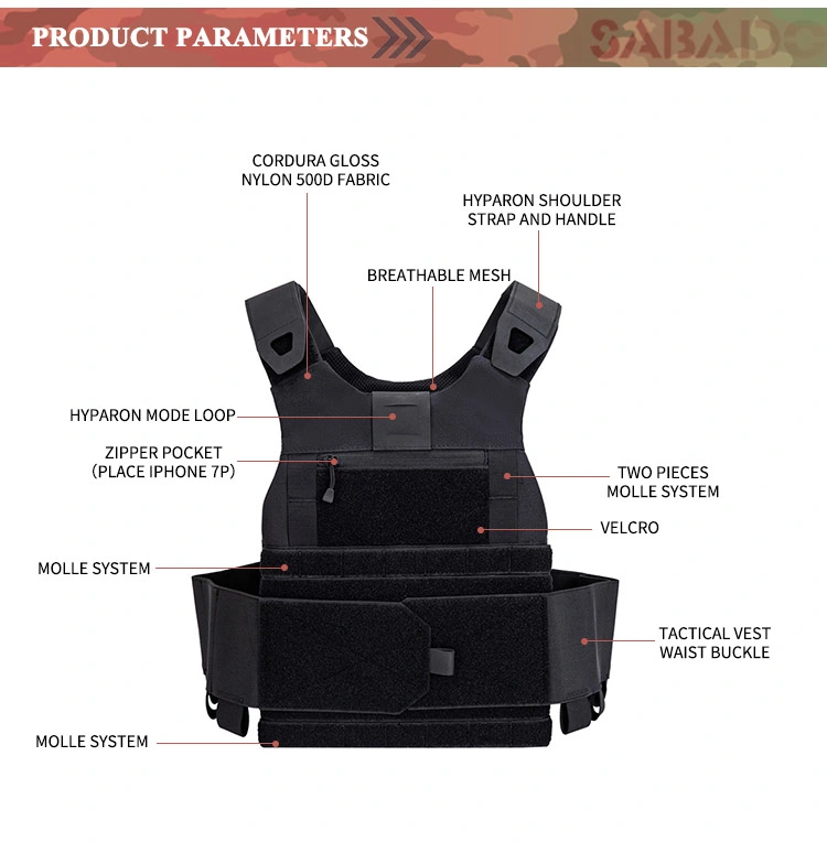 Sabado Fcsk 2.0 Training Low Profile Plate Carrier 1000d Tactical Vest