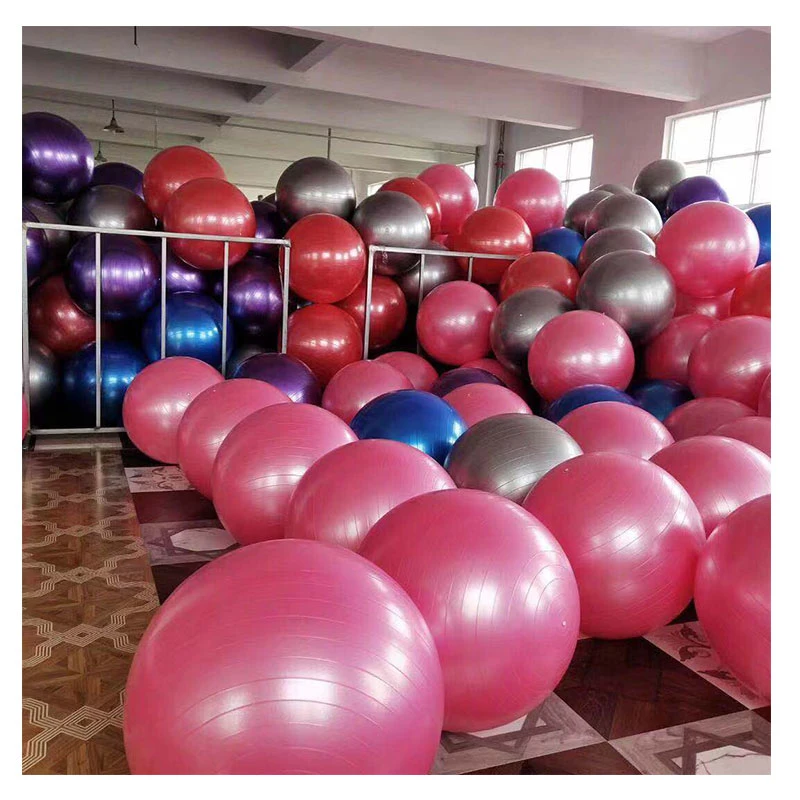 Custom PVC High Quality Eco-Friendly Pilates Gym Fitness Yoga Ball