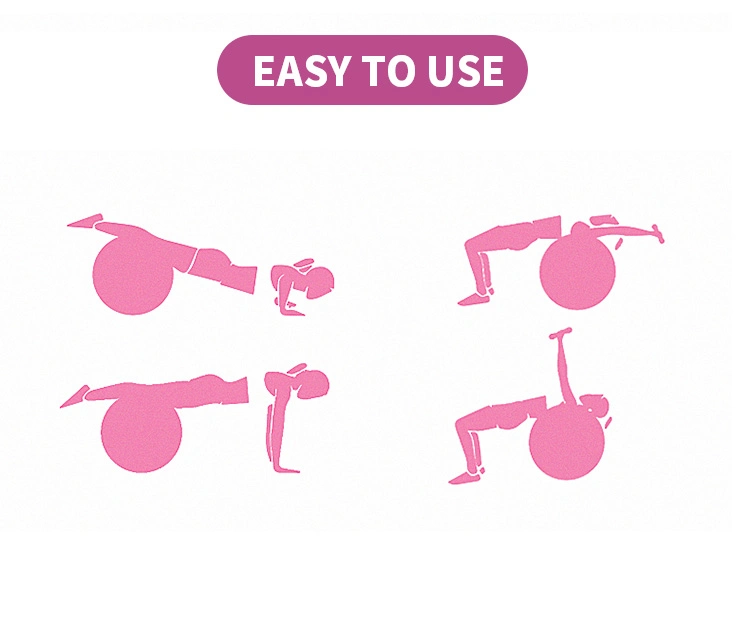 Eco-Friendly Gymnastics Training 65cm Gym Exercise Yoga Ball