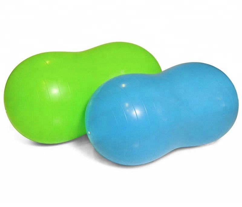Custom Anti Burst PVC Peanut Yoga Oval Balance Ball