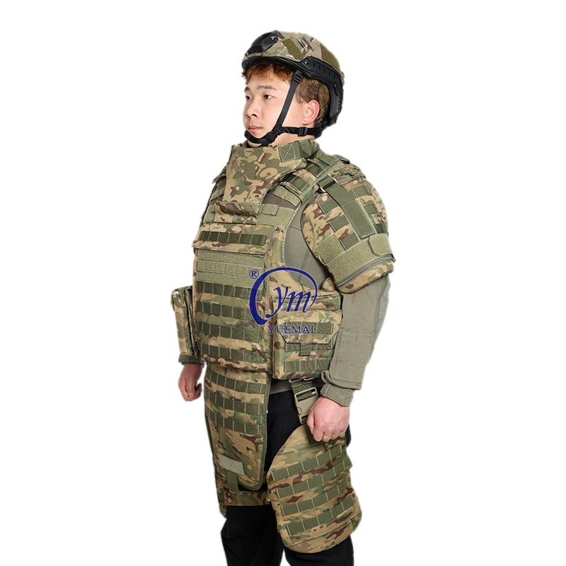 Custom PE Nij Iiia 9mm Bulletproof Full Body Armor Military Ballistic Vest
