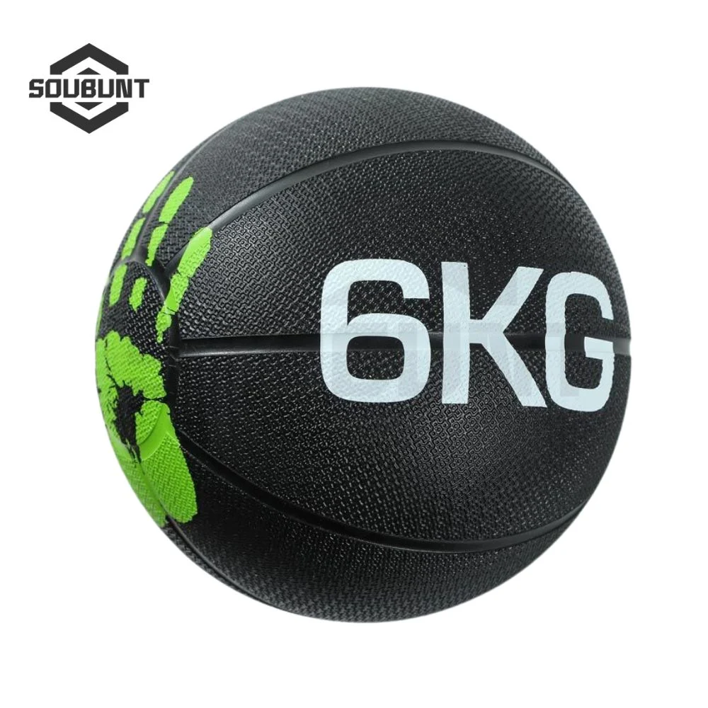 Weight Ball Medicine Ball Palm Print Style Ball Solid Rubber Ball