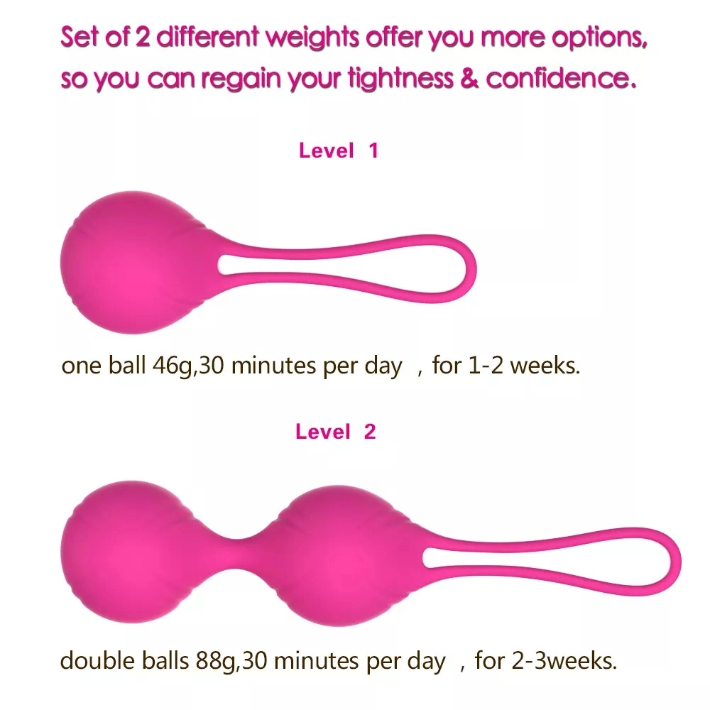 Kegel Balls for Women Pelvic Floor Exercise and Bladder Control Devices Different Weighted Ben Wa Balls Kit