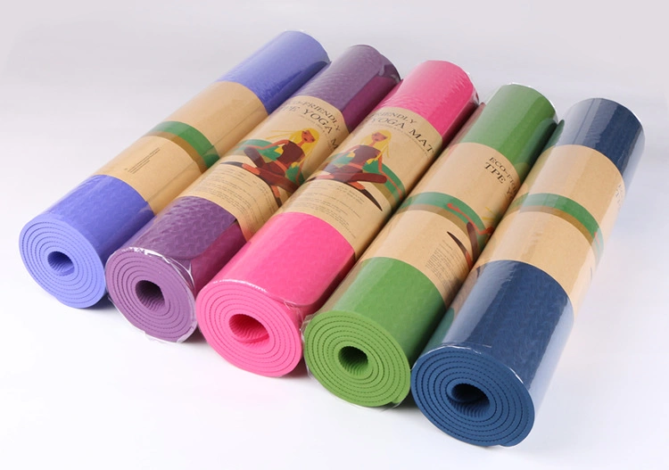 Factory Directly Extended NBR Yoga Mat Widened and Thickened Dance Fitness Mat Exercise Yoga Mat