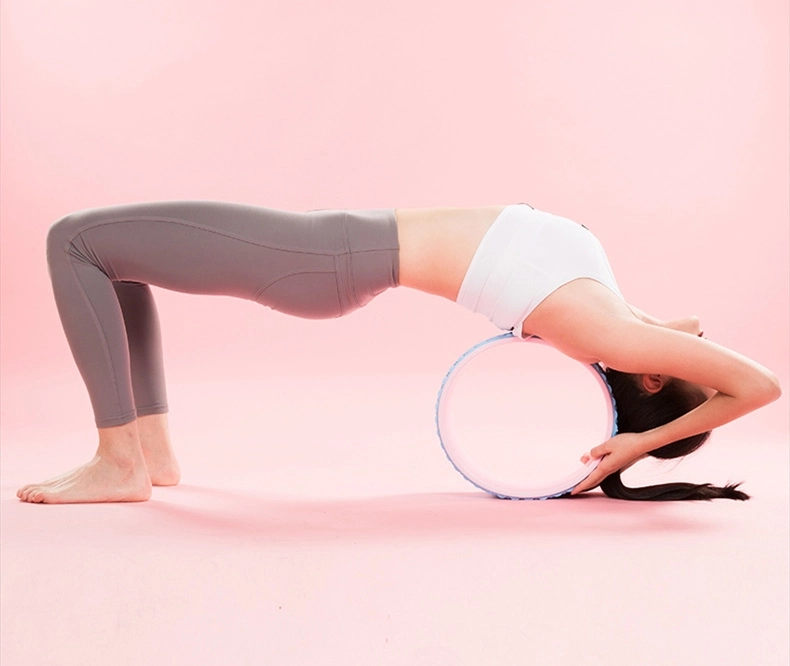 EPE Roller Folding Yoga Mat Gym Massage Yoga Wheel for Muscle Massage