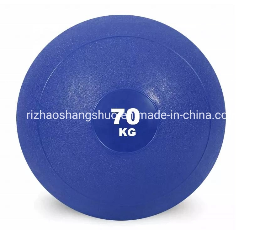 Gym No Bounce Medicine Ball Customized Heavy Duty PVC Hard Rubber Cross Fit Sand Filling Slam Ball