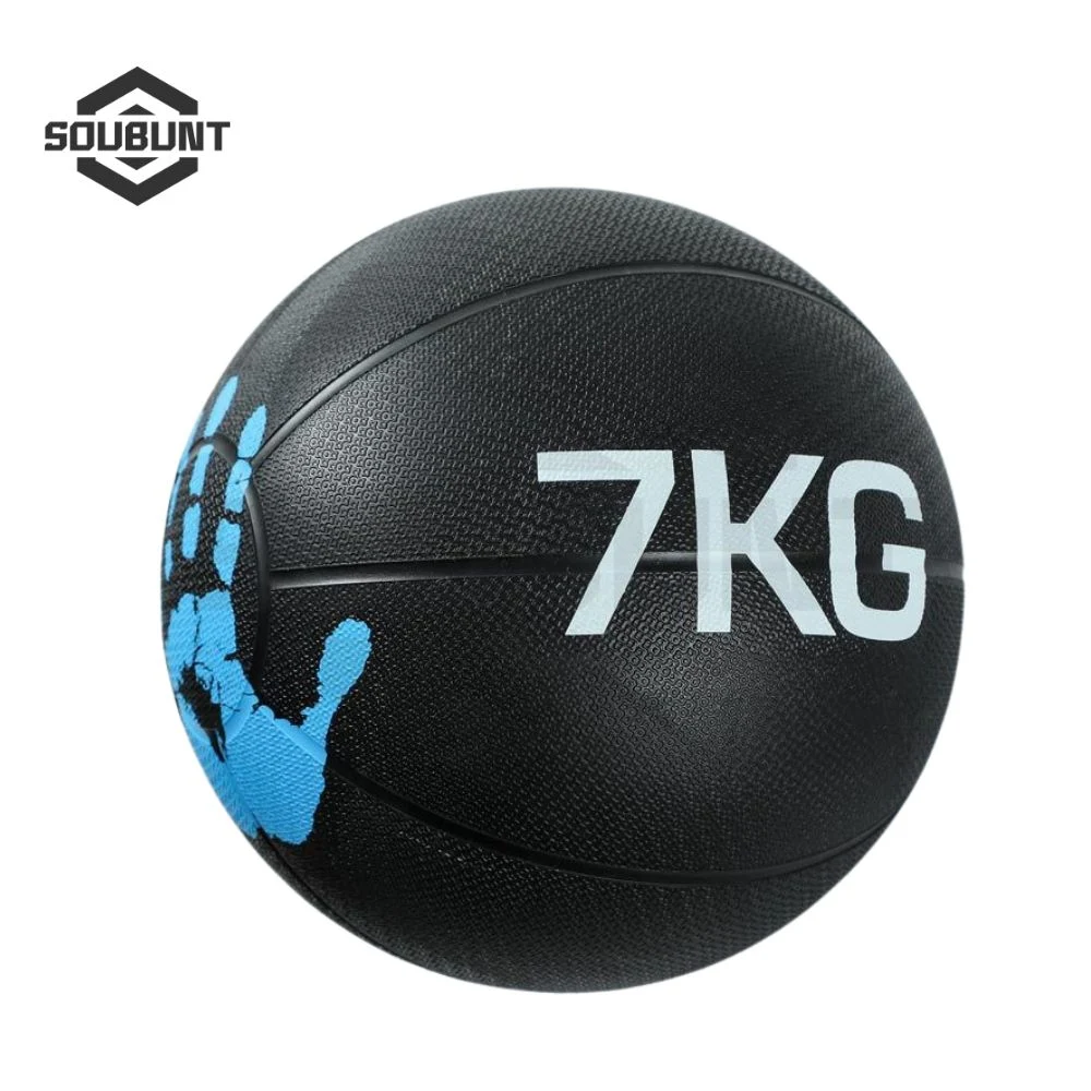 Weight Ball Medicine Ball Palm Print Style Ball Solid Rubber Ball
