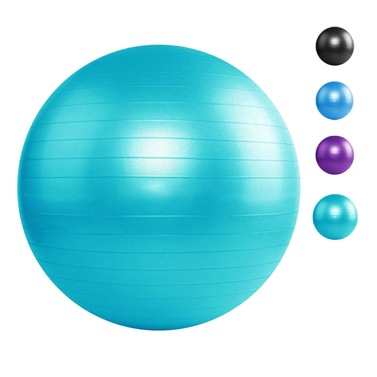 Customized 55cm Thickened Explosion-Proofand Non-Slip Pilates Balls Gym Ball