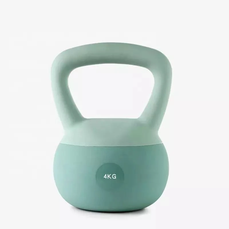 Factory Customized Wholesale Iron Sand Filled PVC Soft Kettlebell