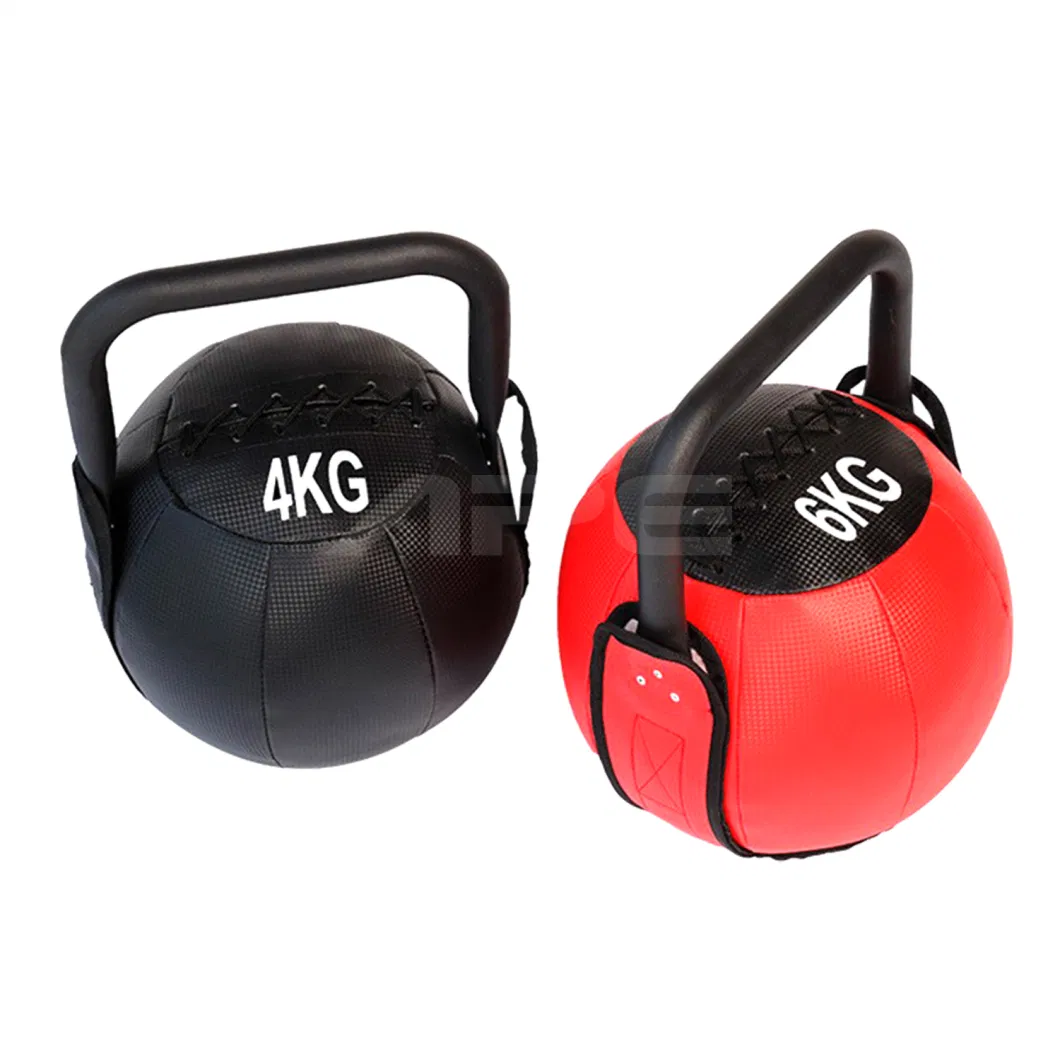 Ape Fitness High Quality Soft Kettlebell of Medicine Ball Type with Handle