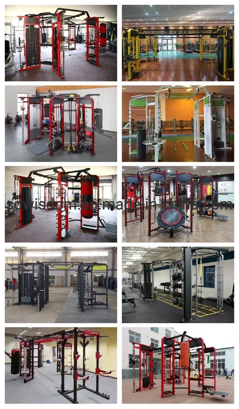 Commercial Gym Equipment Bar Holder 8 PCS Wall Mounted Barbell Holder Rack