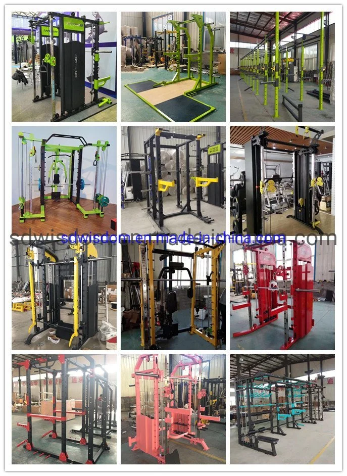 New Design Professional Strength Training Machine Stock Wall Mounted Dual Cable Crossover Multi Functional Trainer