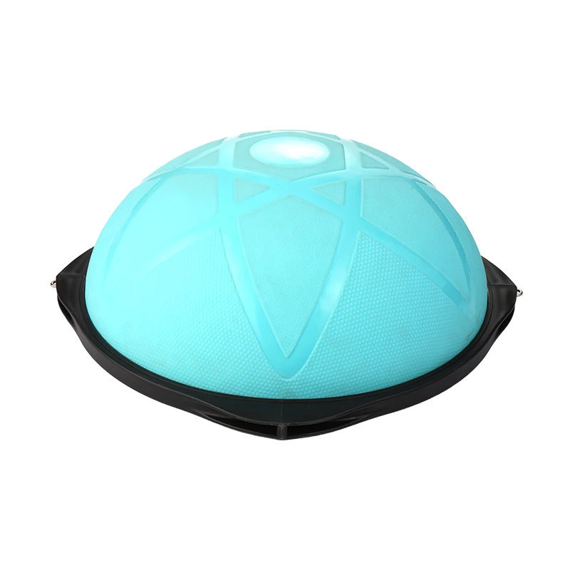 Yoga Pilates Half Ball Balance Scale Ball Half Ball Thick PVC Yoga Strength Exercise for Home Gym Workout Balance Fitness Wave Speed Ball Exercise Esg15836