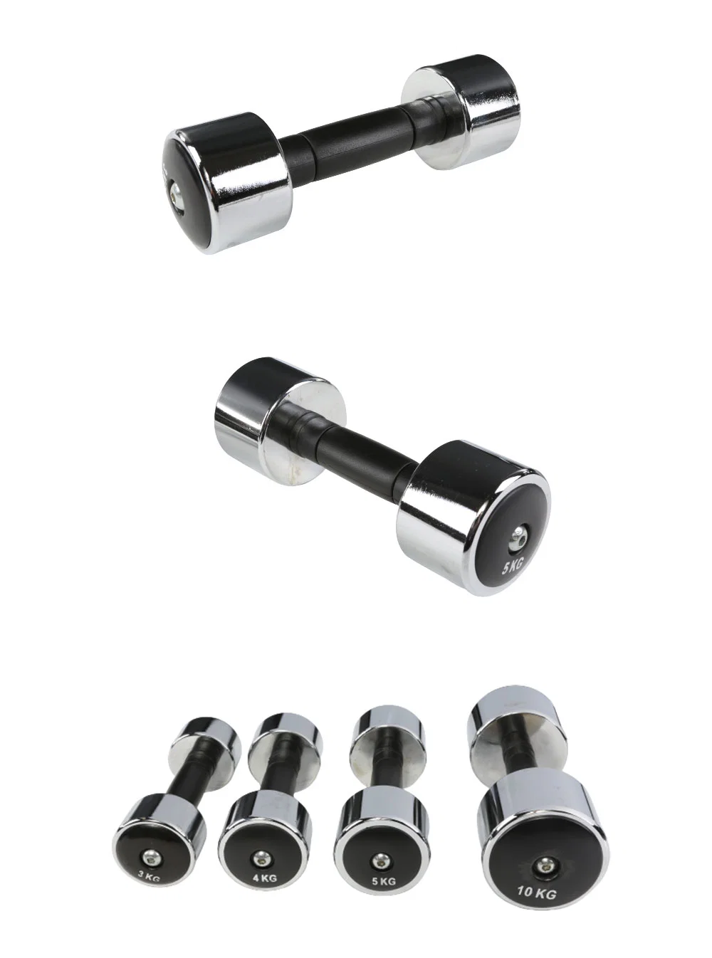 Chromed Dumbbells for Strength &amp; Conditioning Training