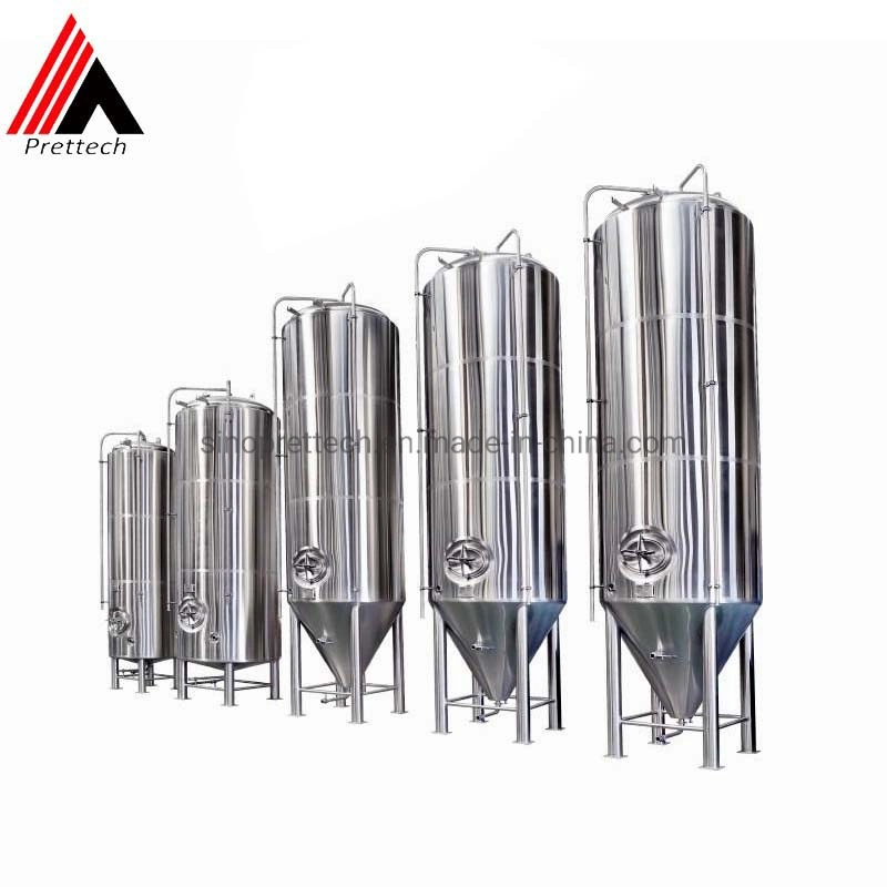 Craft Brewery Equipment Beer Brewing System Stainless Steel Brewery Fermentation Tanks