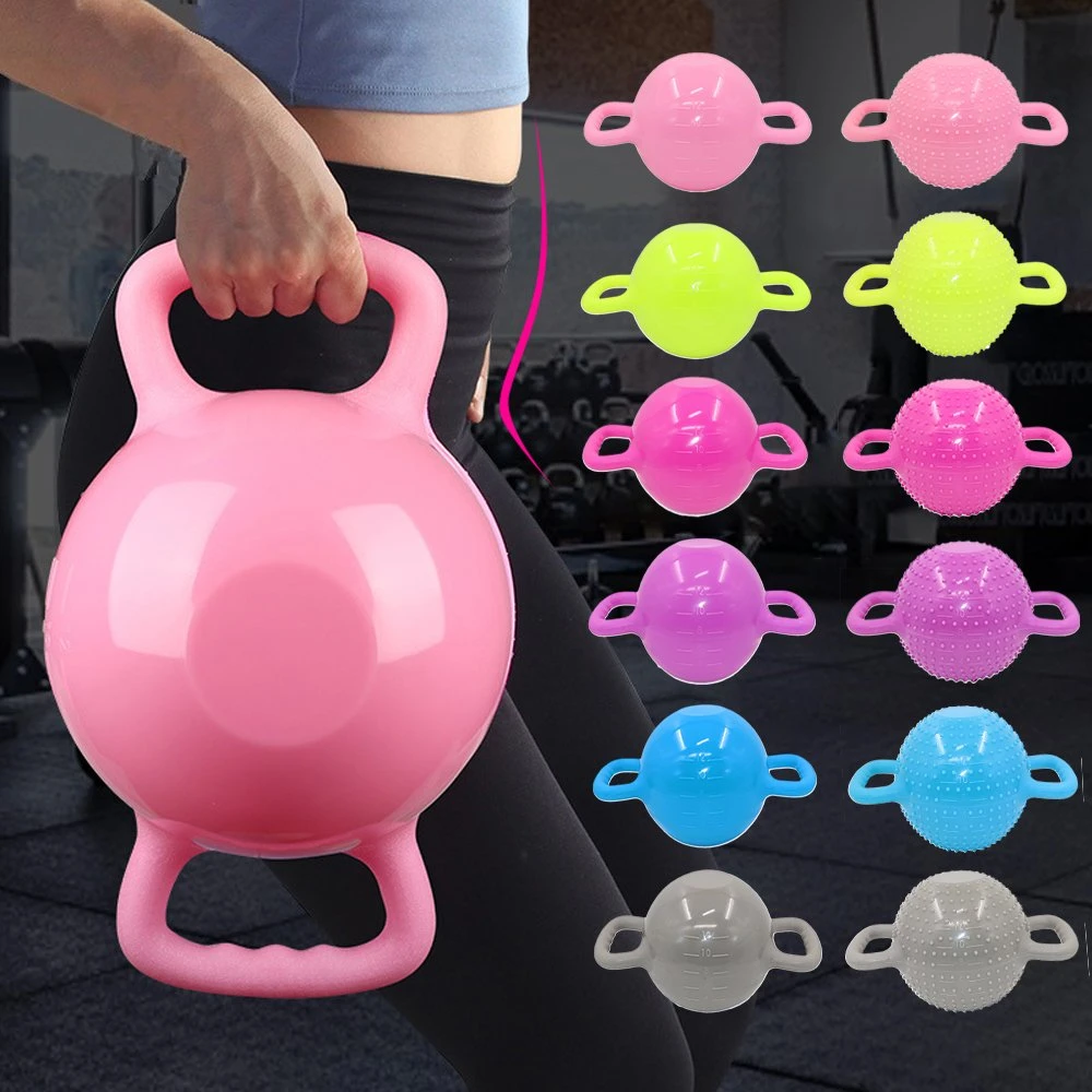 Wholesale PVC Hedgehog Massage Water-Filled Kettlebell