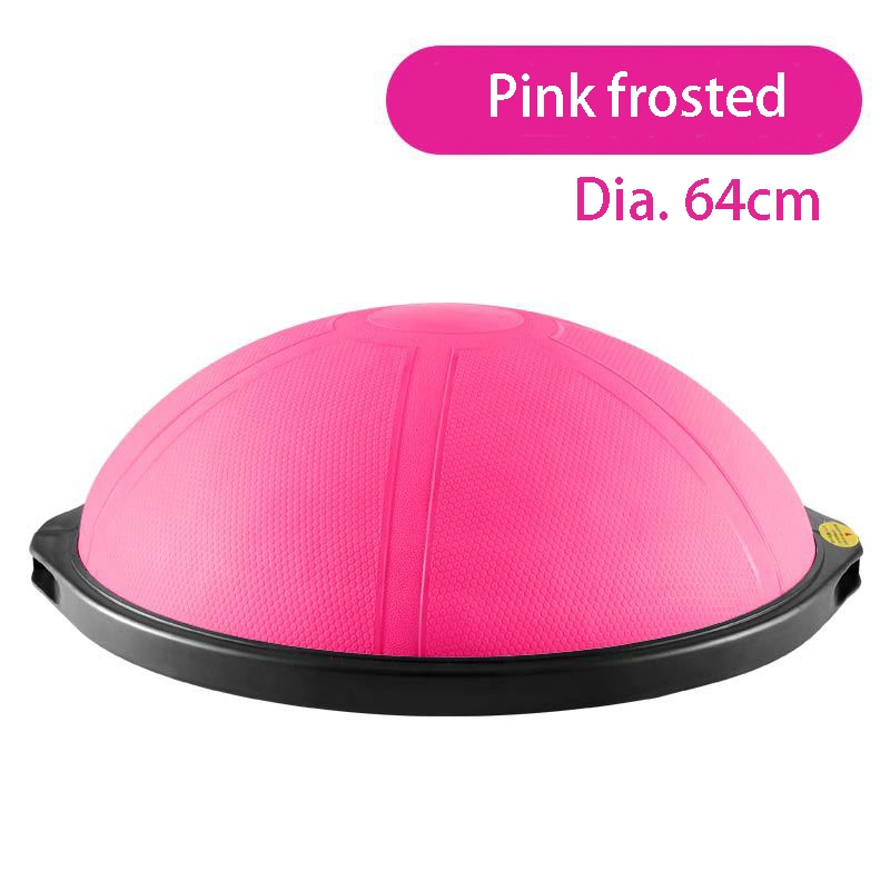 Half Fitness Yoga Ball Stabilizer Gym Pilates 64cm Frosted Wave Speed Ball