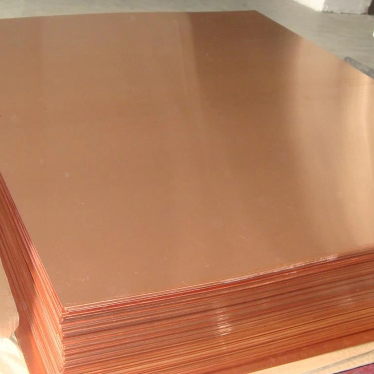 Copper Sheets for Sale Copper Coils Grade C11000 C12200 Thickness 0 15mm 8 0mm Tia Surface Plate Balance Pure Hong Package DIN