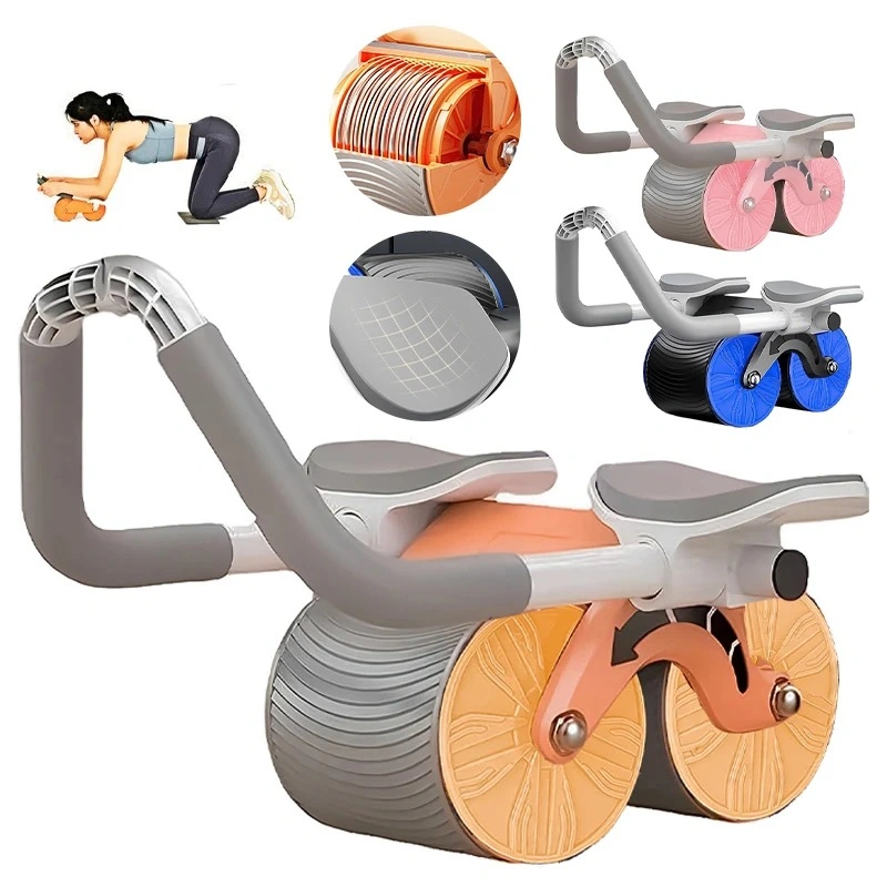 Home Fitness Ab Abdominal Core Strength Training Roller Exercise Wheel