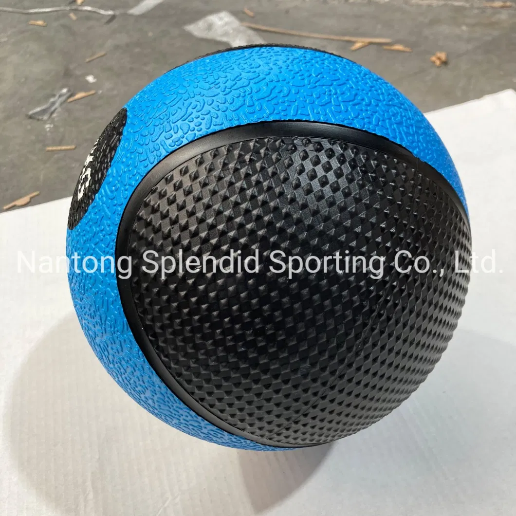 Wholesale Weight Ball Gym Rubber Solid New Style Double Color Slam Custom Medicine Ball