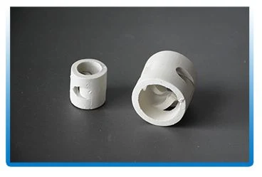 Acid Resistance Ceramic Tower Packing Pall Ring