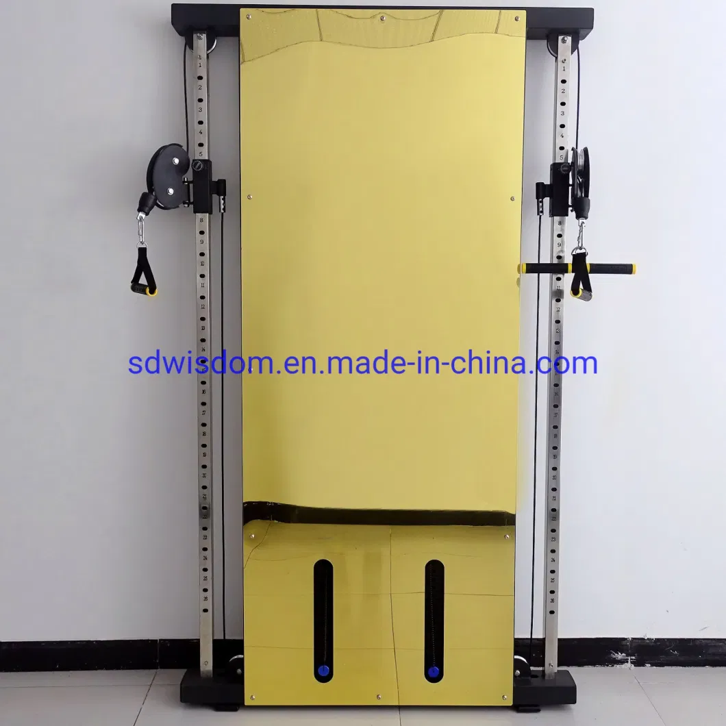 New Design Professional Strength Training Machine Stock Wall Mounted Dual Cable Crossover Multi Functional Trainer