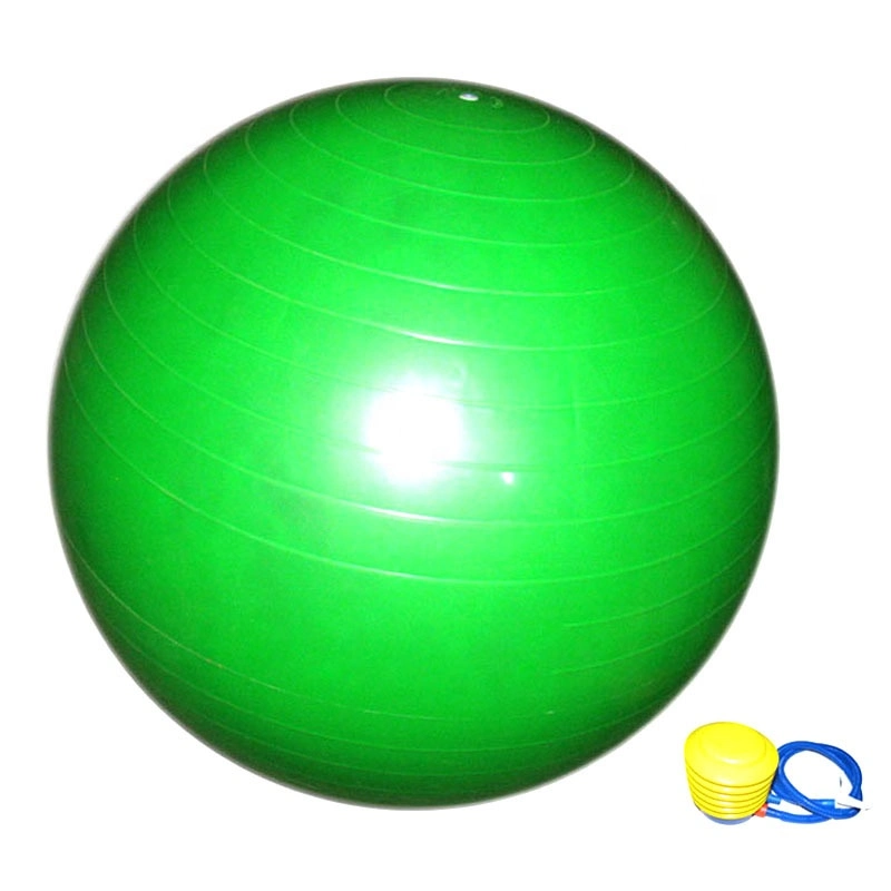 Eco-Friendly Custom Printed Swiss Ball Anti Burst PVC Gym Exercise Fitness Gymnastic Balance Yoga Massage Ball