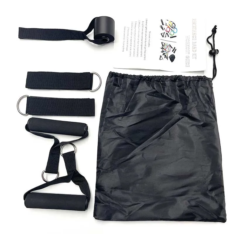 Workout Fitness Tube with Handle 11 PCS Resistance Band Set