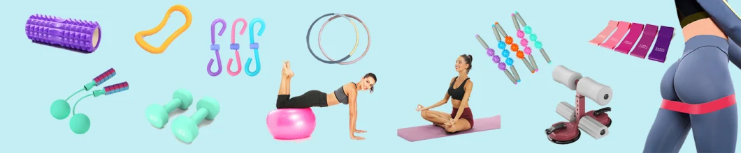 Anti Burst Yoga Ball Peanut Exercise Ball with Hand Pump
