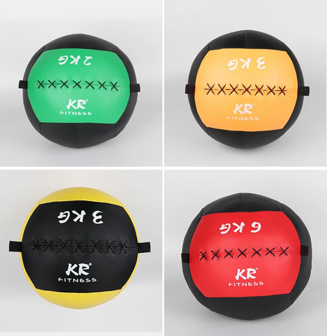 Economic PVC Leather Soft Medicine Wall Ball for Weight Training