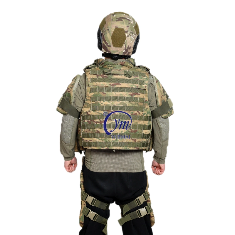 Custom PE Nij Iiia 9mm Bulletproof Full Body Armor Military Ballistic Vest