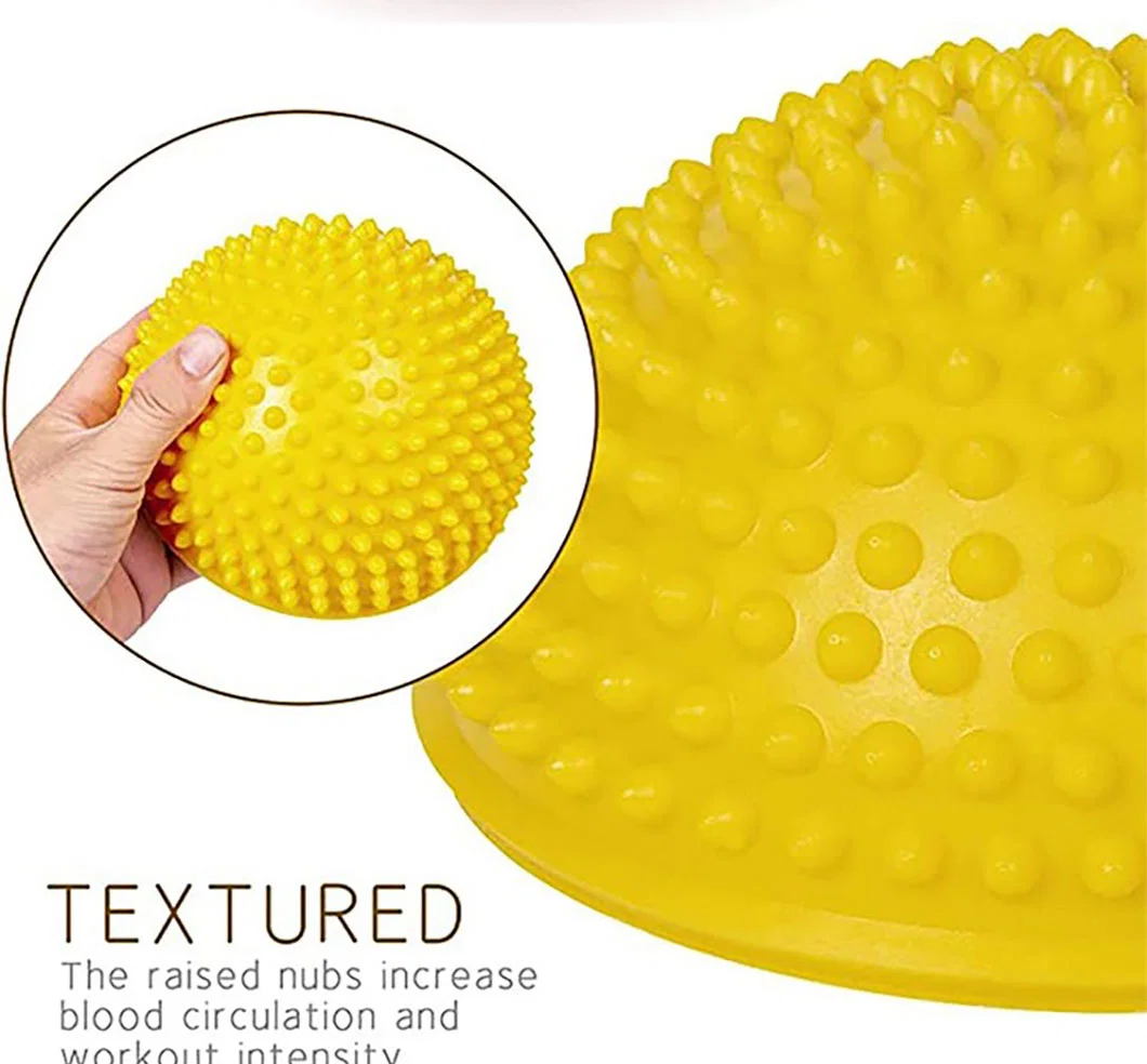 Yoga&Pilate Half Ball Massage Ball Balance Pods for Stability Training Muscle Balancing Therapy Motor Skills