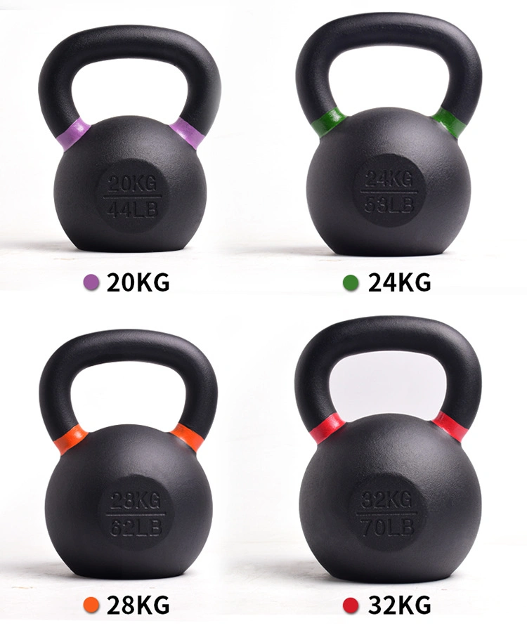 Home and Gym Weight Lifting Training Powder Coated Cast Iron Kettlebell