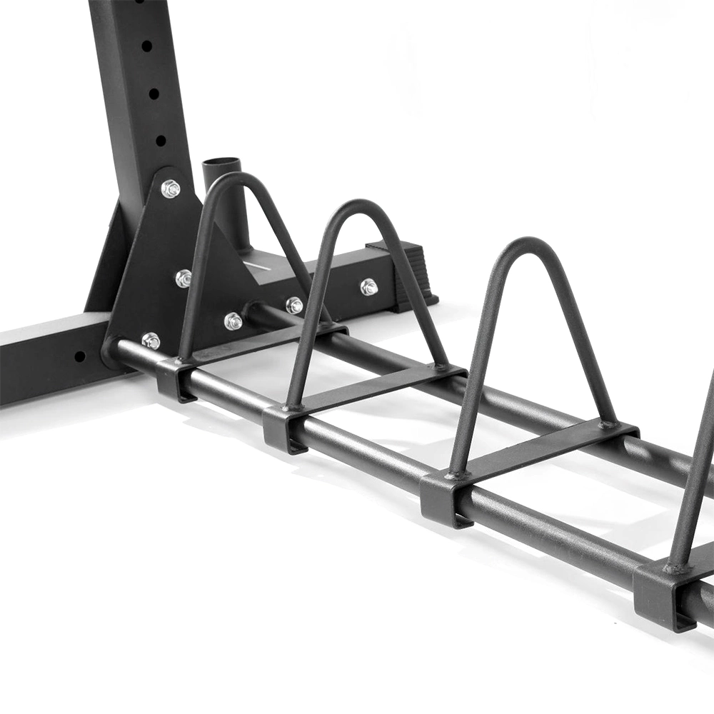 Multi-Level Gym Storage Rack for Dumbbells Plate Weights Plate Bar