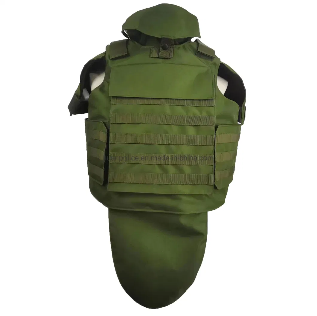 Military Green Nij Iiia IV Full Body Armor Ballistic Clothes Bulletproof Vest