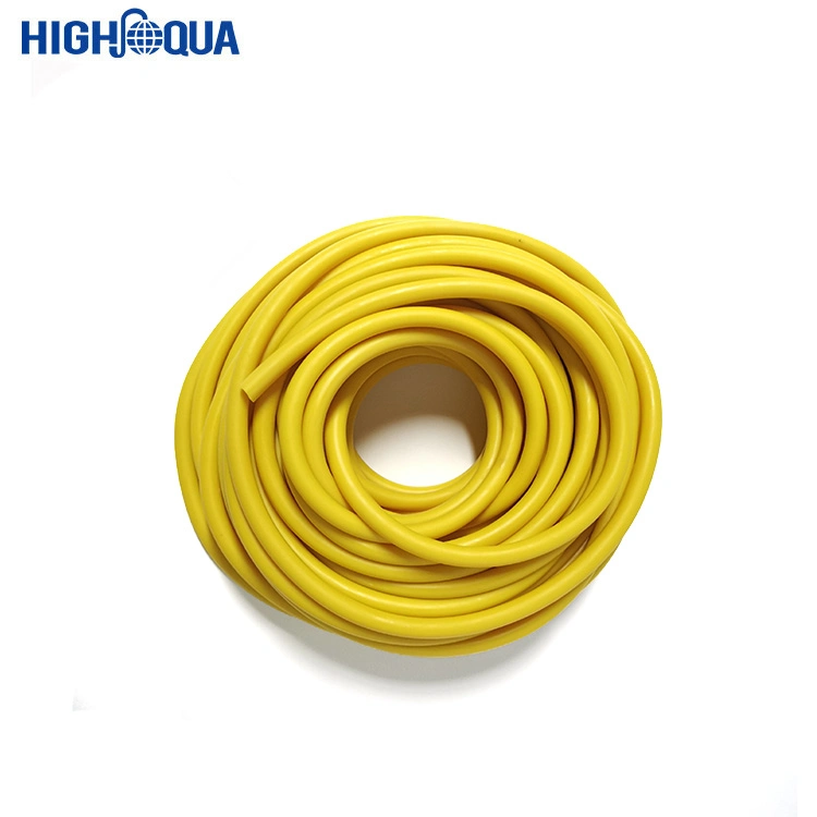 China Supplier High Quality Smooth Flexible Fitness Handles Latex Resistance Tube Ba