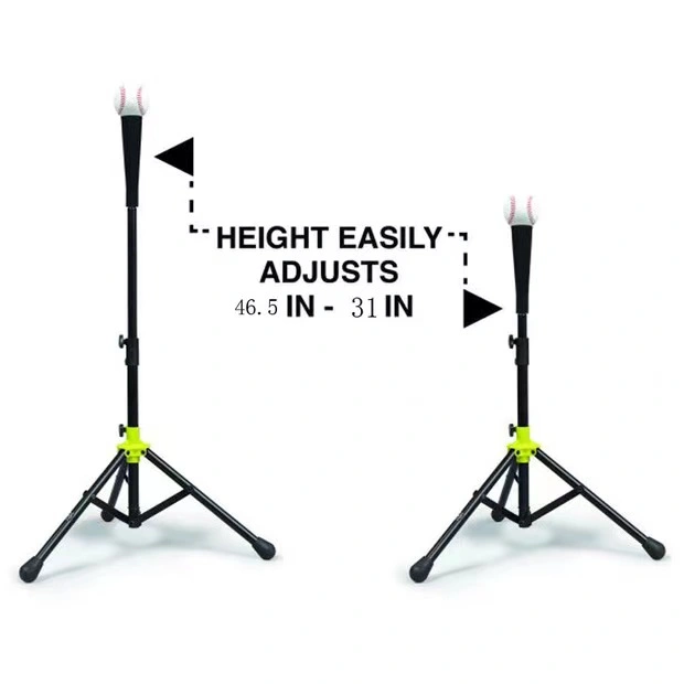 Hot Sale Kid Baseball Hitter Softball Batting Base Trainer Portable Tripod Baseball Training