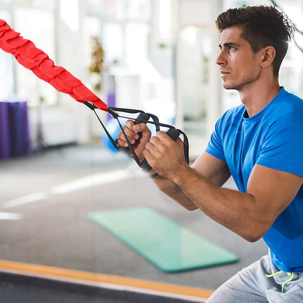 Toning Tube Resistance Bands with Attached Handles