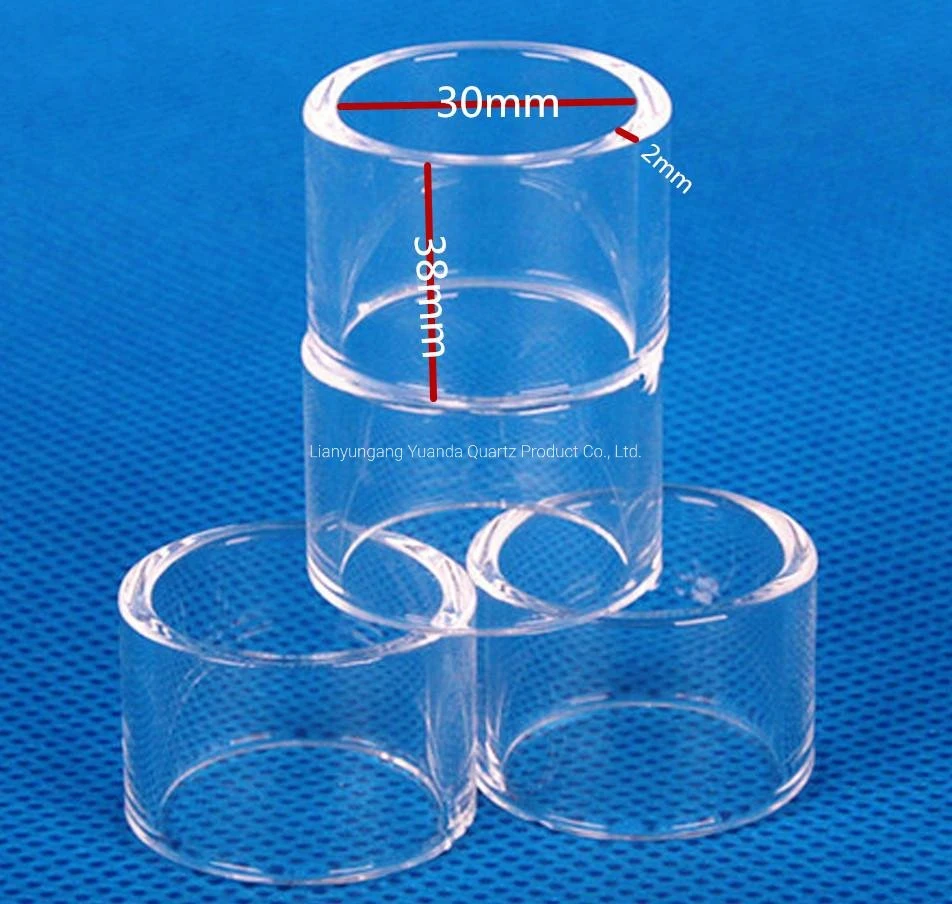 High Purity Heat Resistance Quartz Glass Tube for Laboratory