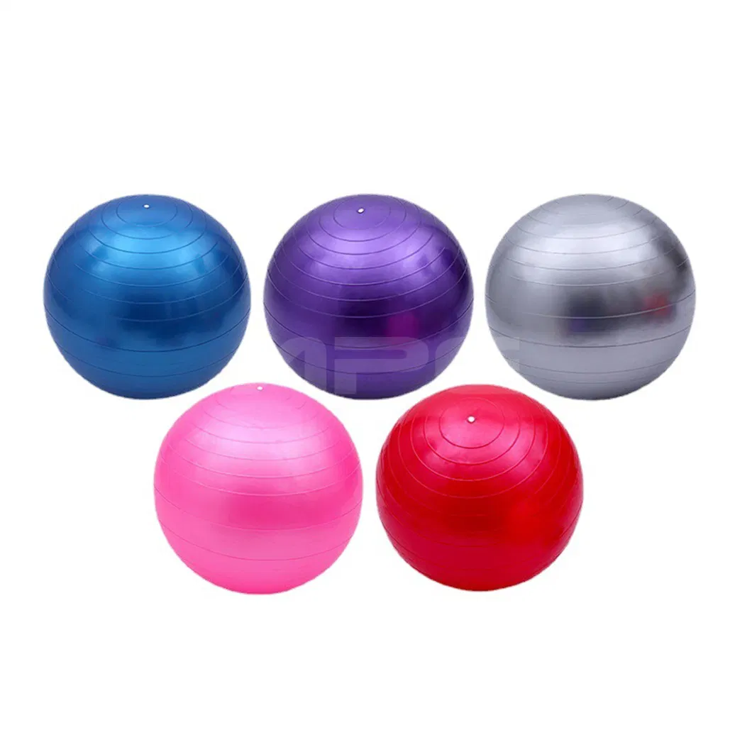 Customized Thick Exercise Non-Slip PVC Yoga Balance Ball for Strength Training