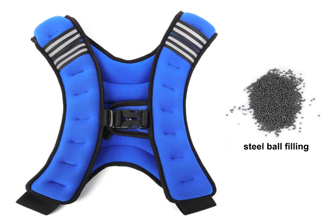 High Quality X Shape Height Sand Weight Vest for Sports and Gym Wear