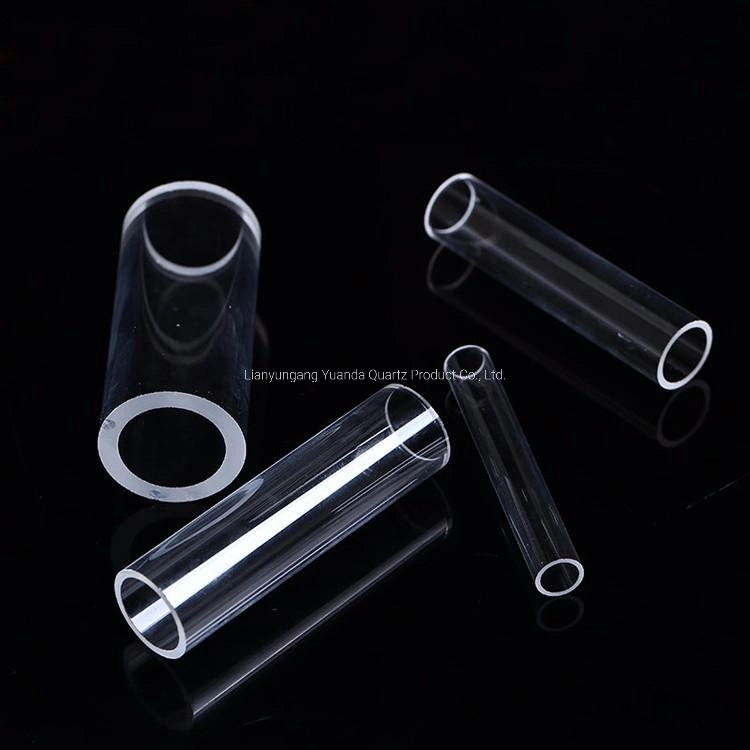 High Purity Heat Resistance Quartz Glass Tube for Laboratory